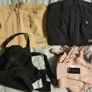 Assorted nursing/pumping  bras